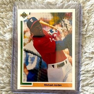 1991 Upper Deck baseball Michael Jordan card